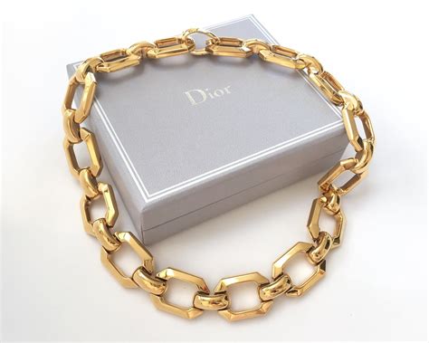 christian dior long necklace|Christian Dior necklace vintage.